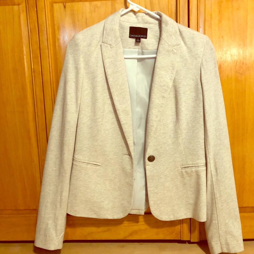 Cream Blazer